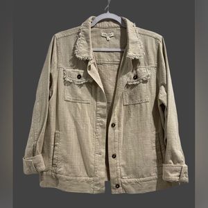 Linda Anderson Jacket Large Tan